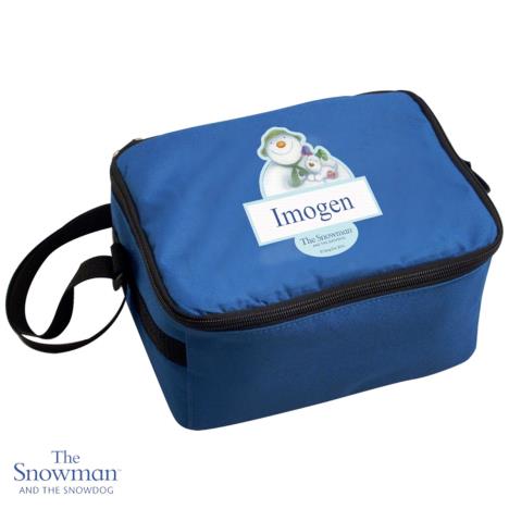 Personalised The Snowman & The Snowdog Lunch Bag £14.99